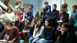 встреча с выпускницей Палехского художественного училища им. М. Горького 