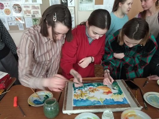в Палехском художественном училище им. М. Горького отмечали День российского студенчества