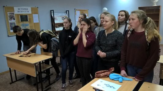 в Палехском художественном училище им. М. Горького отмечали День российского студенчества