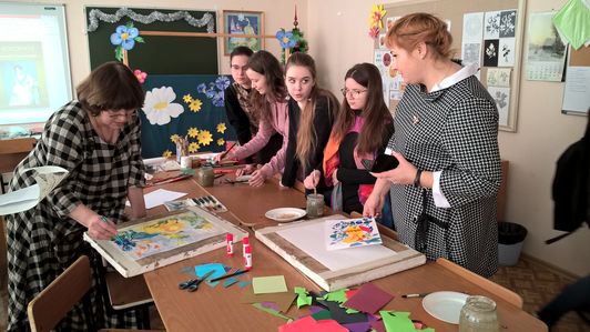 в Палехском художественном училище им. М. Горького отмечали День российского студенчества