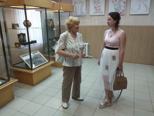 выставка учебных и дипломных работ выпускников Палехского художественного училища им. М. Горького